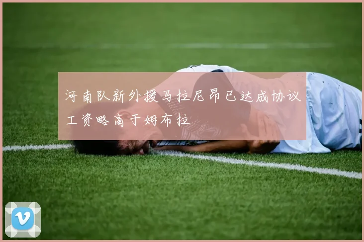 河南队新外援马拉尼昂已达成协议工资略高于姆布拉